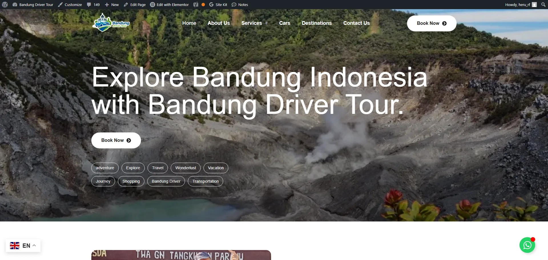 Bandung Driver Tour Web